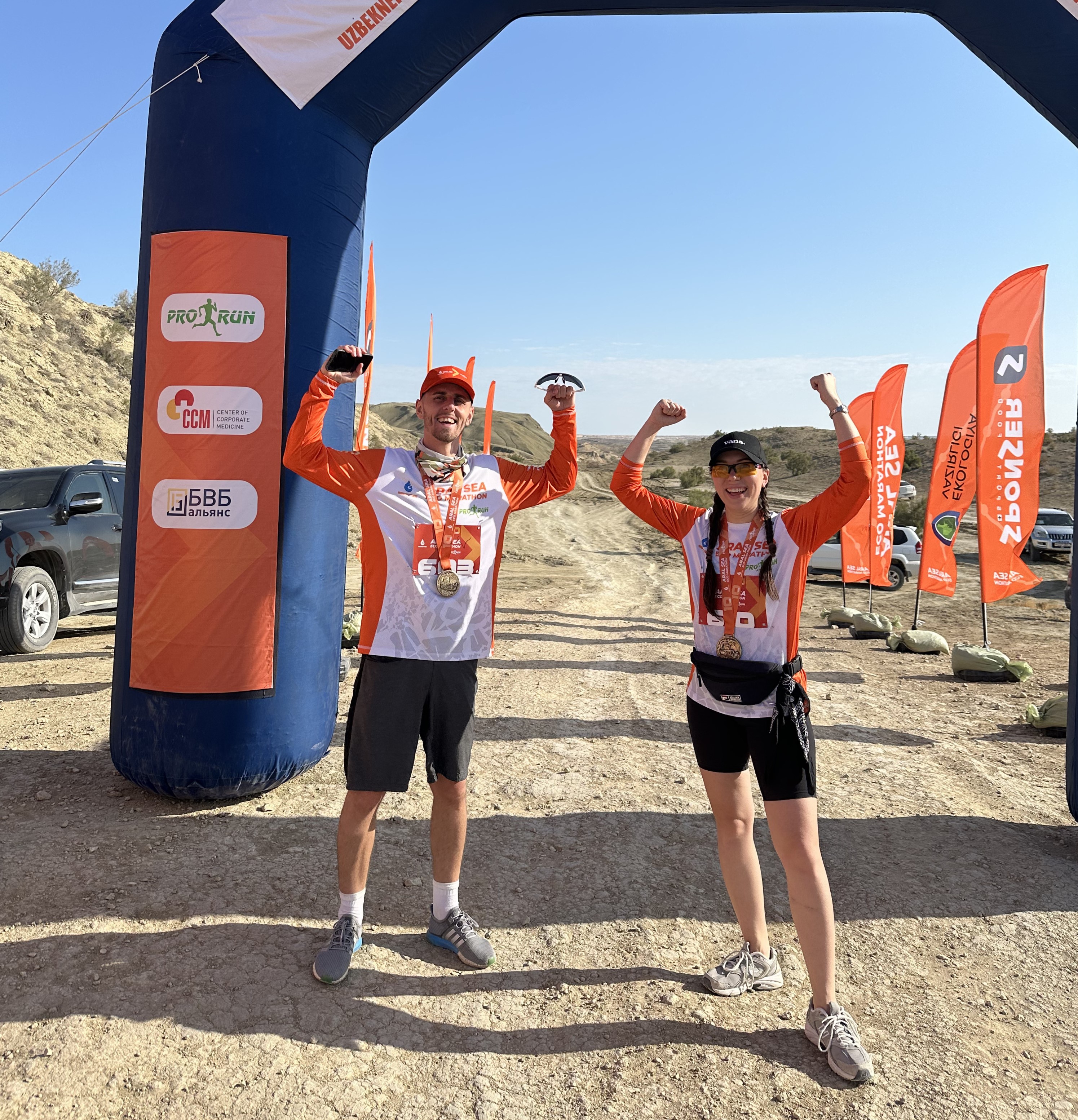 БВБ-Альянс Ташкент в Aral Sea EcoMarathon